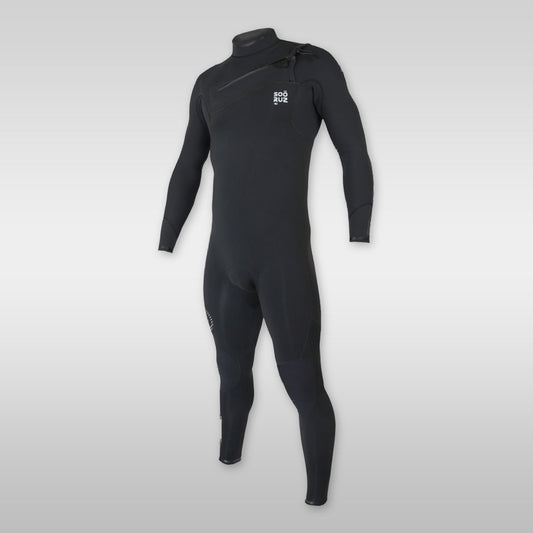 soöruz guru pro black 3/2mm chestzip neoprenanzug herren