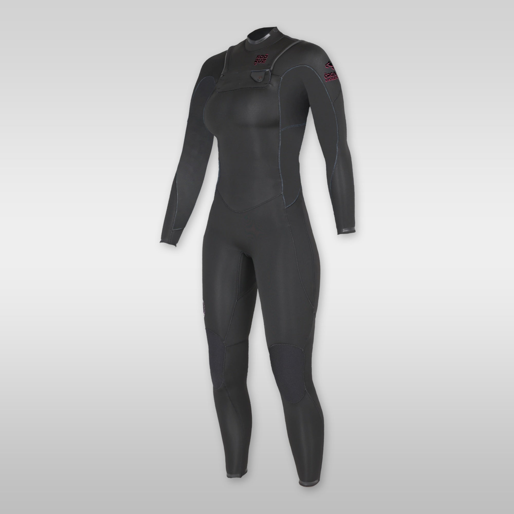 soöruz divine black 5/4mm frontzip neoprenanzug damen