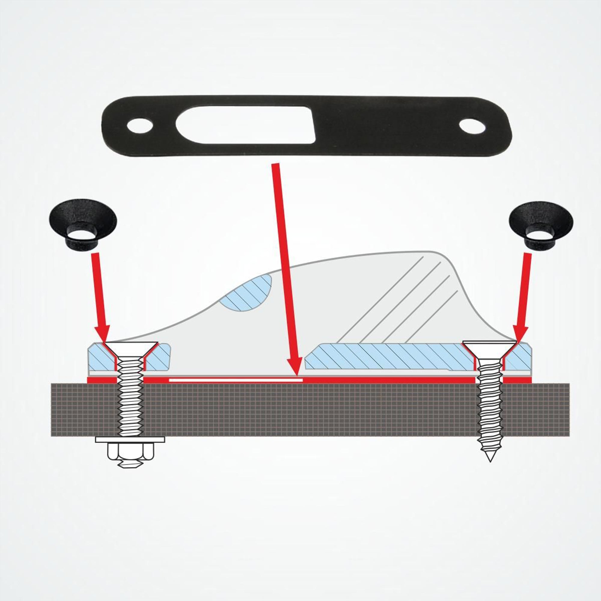 Clamcleat Isolatoren Insulators PT420 PT421 PT422 PT423 PT424 PT425