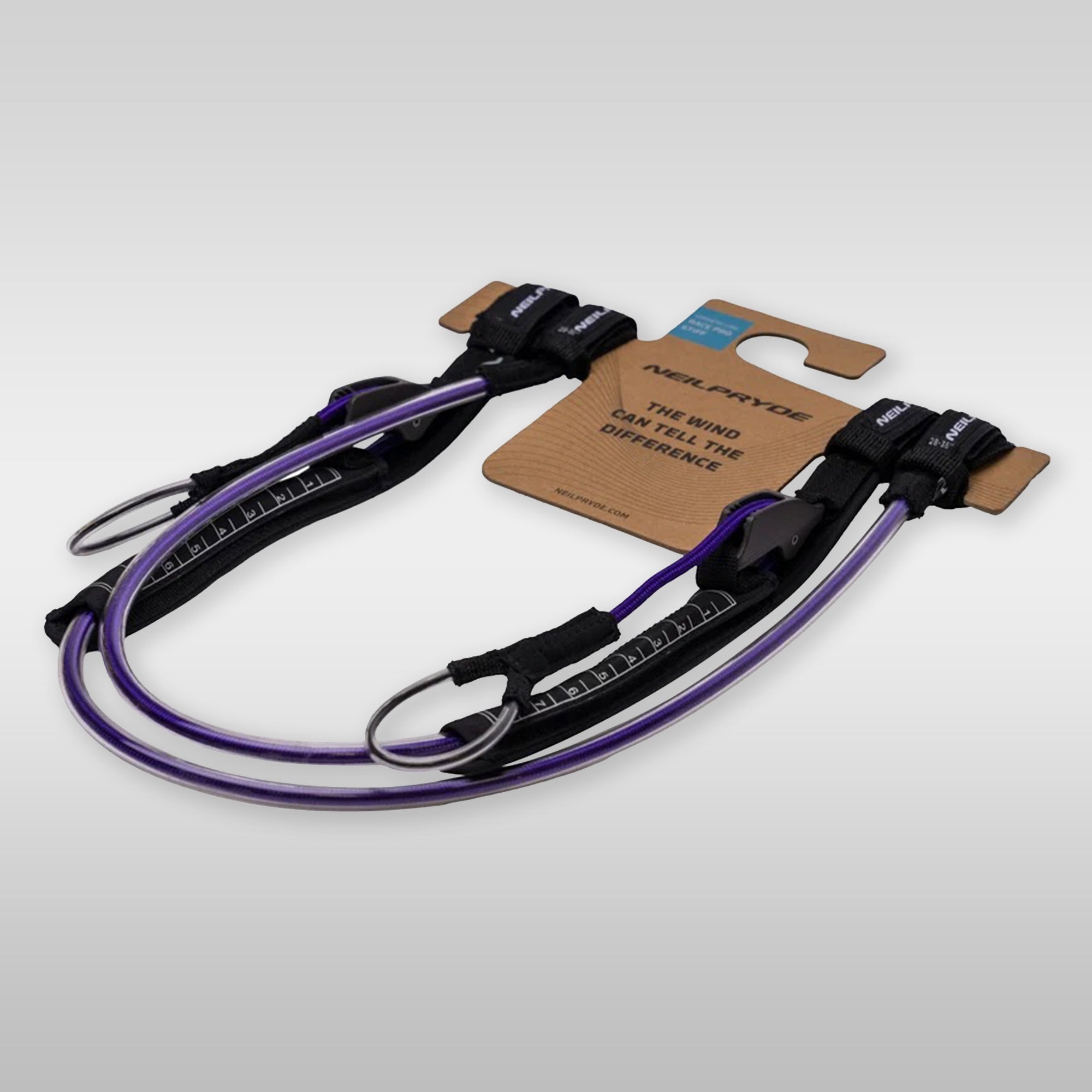 NeilPryde Foil Race Pro Stiff Trapeztampen Lila harness lines
