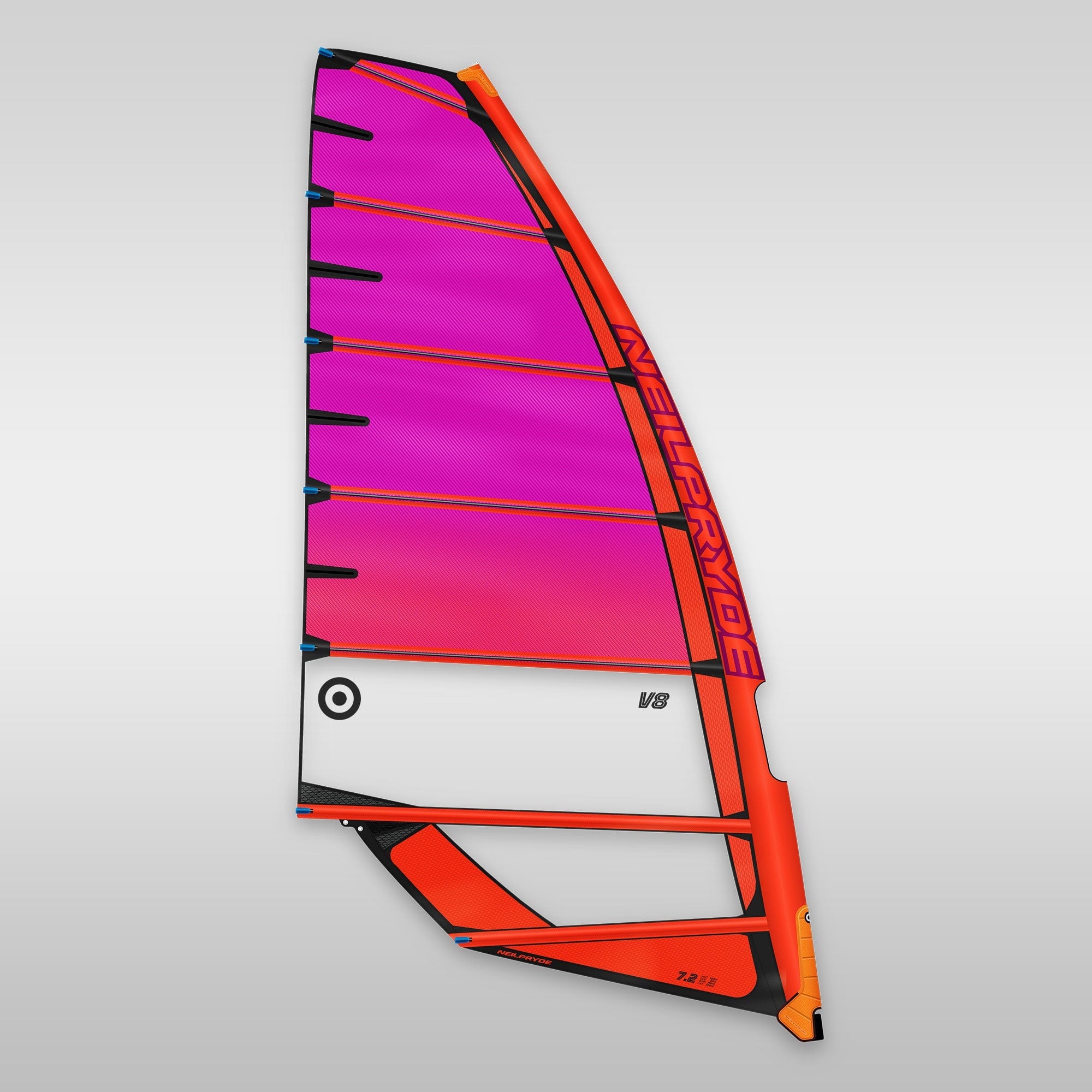 Neilpryde windsurfing windsurf sail segel 2025 V8 freerace