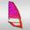 Neilpryde windsurfing windsurf sail segel 2025 V8 freerace