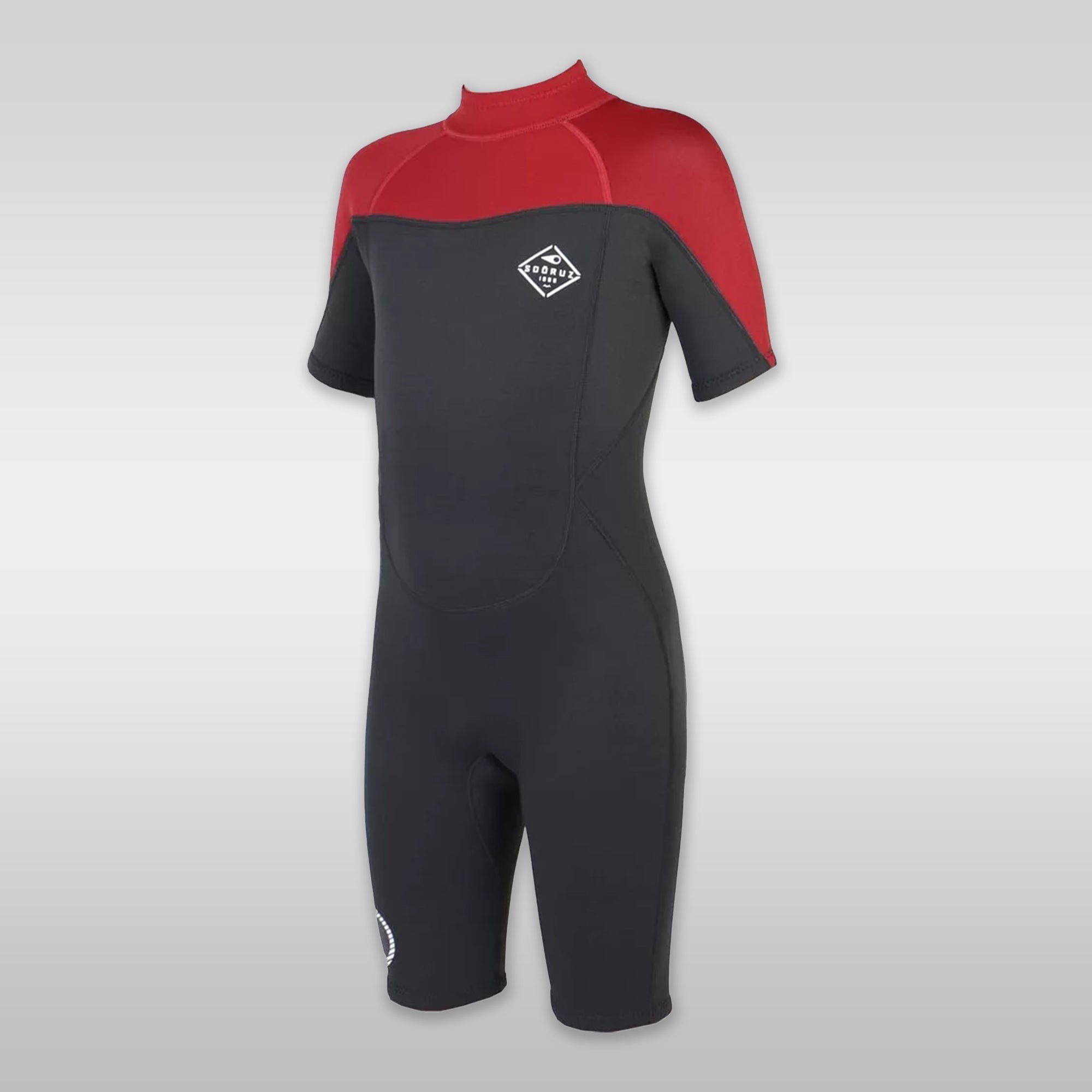 Soöruz Neoprenanzug Wetsuit Shorty FLY Shorty Back-Zip Black 2/2