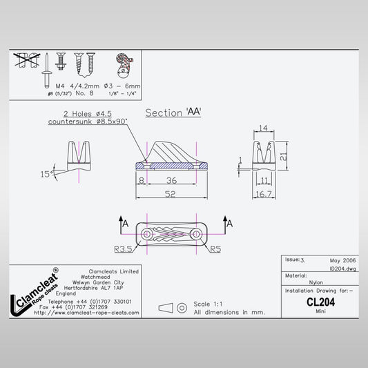 Windsurfshop windsurfwinkel windsurf-shop windsurf shop windsurfing shop windsurfing windsurfsegel Clamcleat Clamp