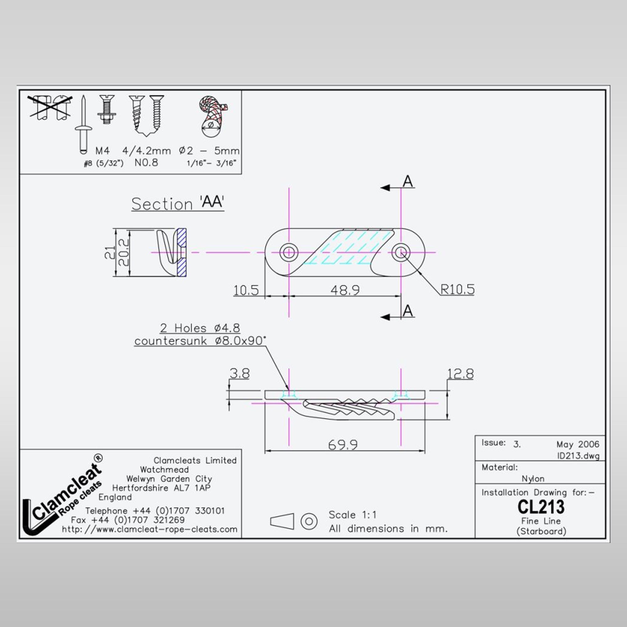 Windsurfshop windsurfwinkel windsurf-shop windsurf shop windsurfing shop windsurfing windsurfsegel Clamcleat Clamp