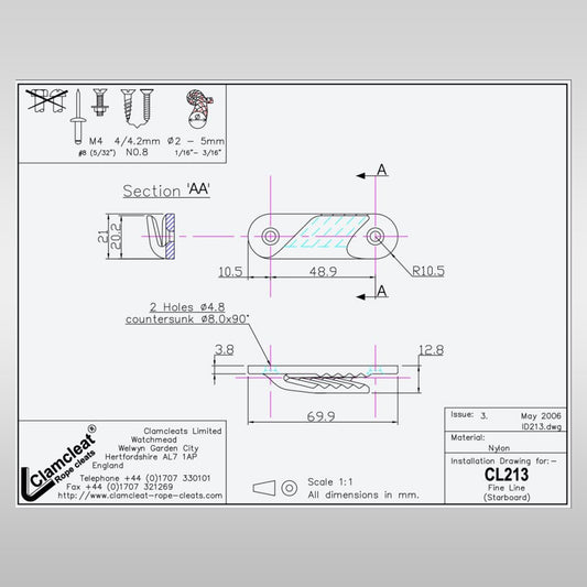 Windsurfshop windsurfwinkel windsurf-shop windsurf shop windsurfing shop windsurfing windsurfsegel Clamcleat Clamp