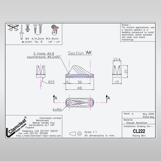 Windsurfshop windsurfwinkel windsurf-shop windsurf shop windsurfing shop windsurfing windsurfsegel Clamcleat Clamp