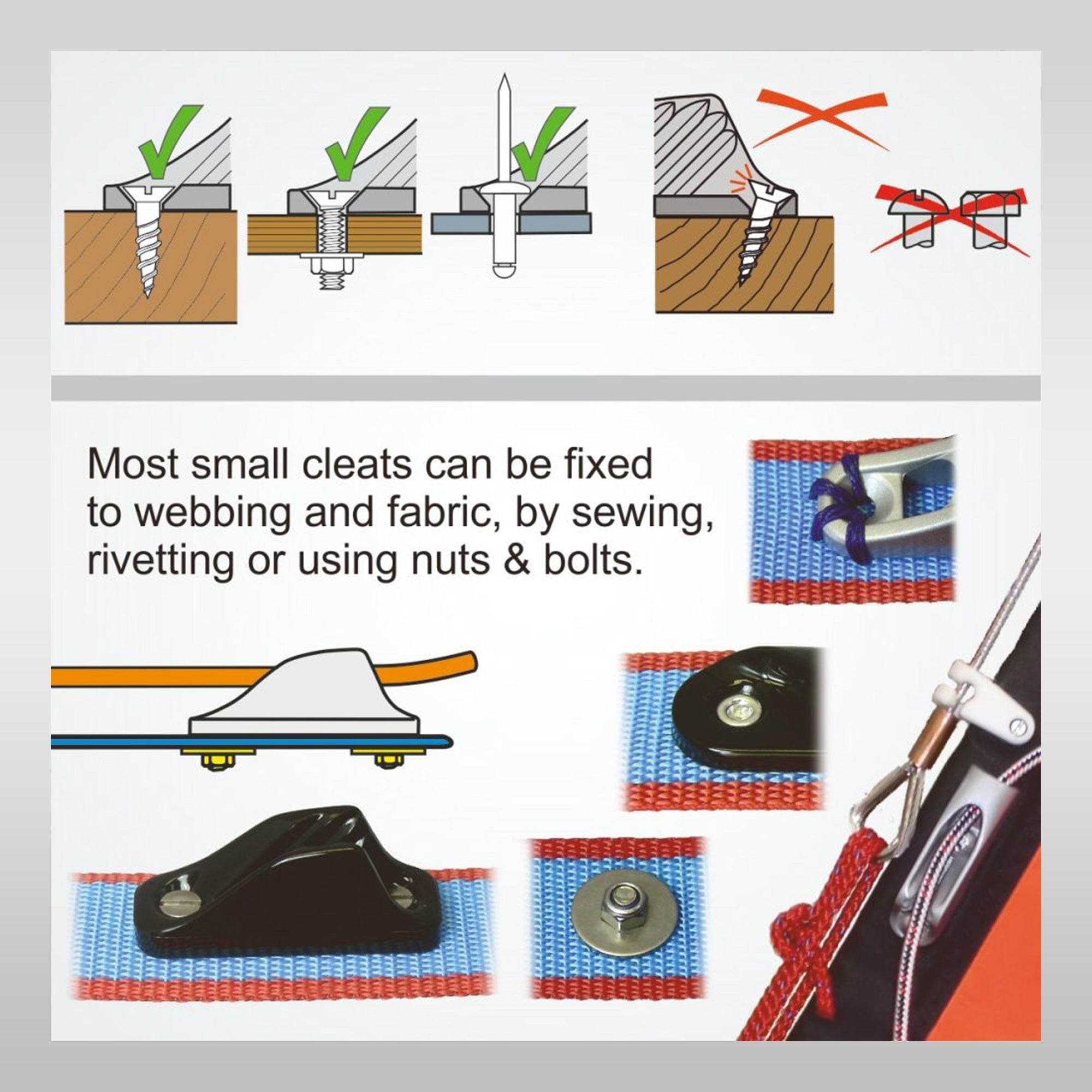 Windsurfshop windsurfwinkel windsurf-shop windsurf shop windsurfing shop windsurfing windsurfsegel Clamcleat Clamp