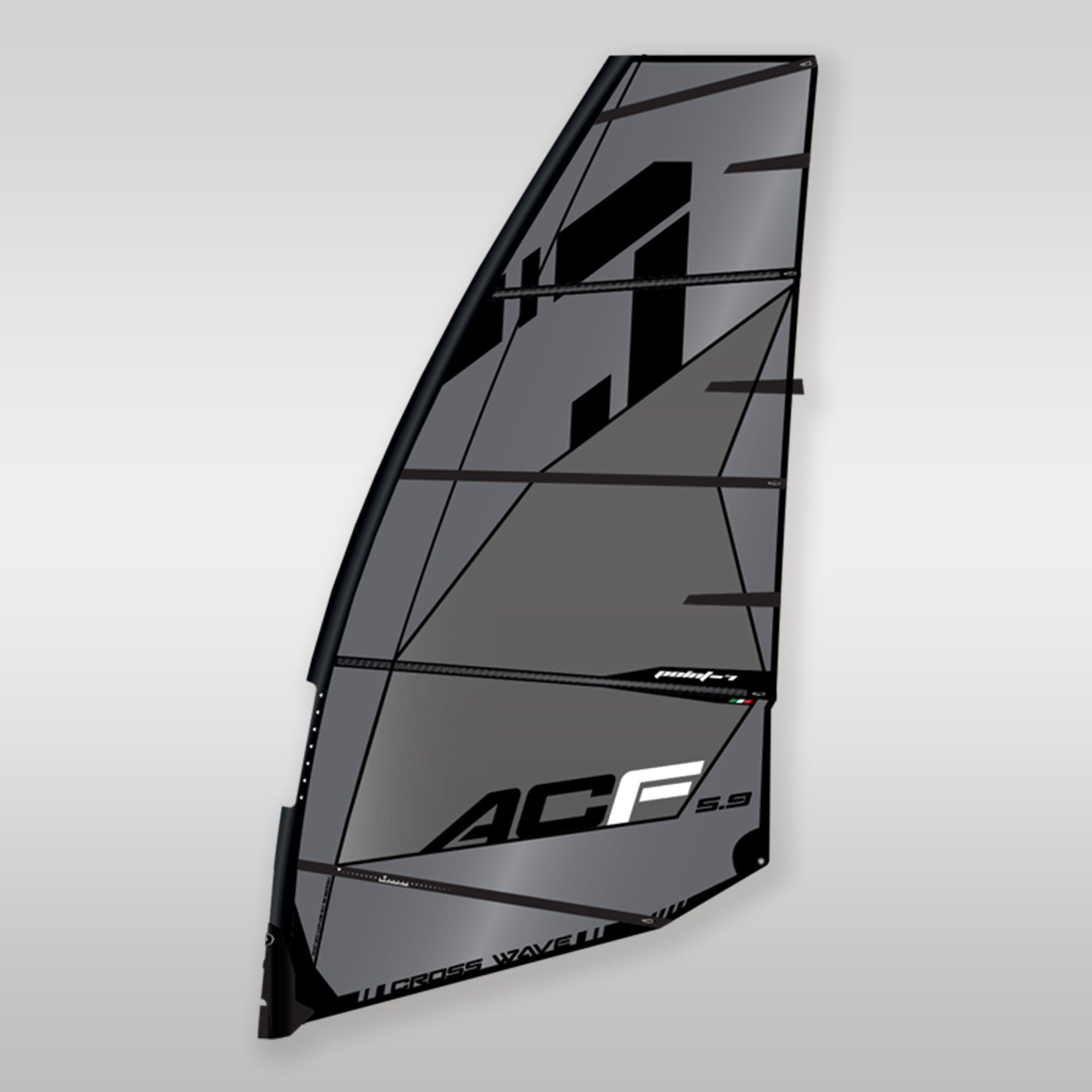 windsurfing sail windsurf segel windsurfsegel point-7 AC-F 2025 crossride freeride cross sl