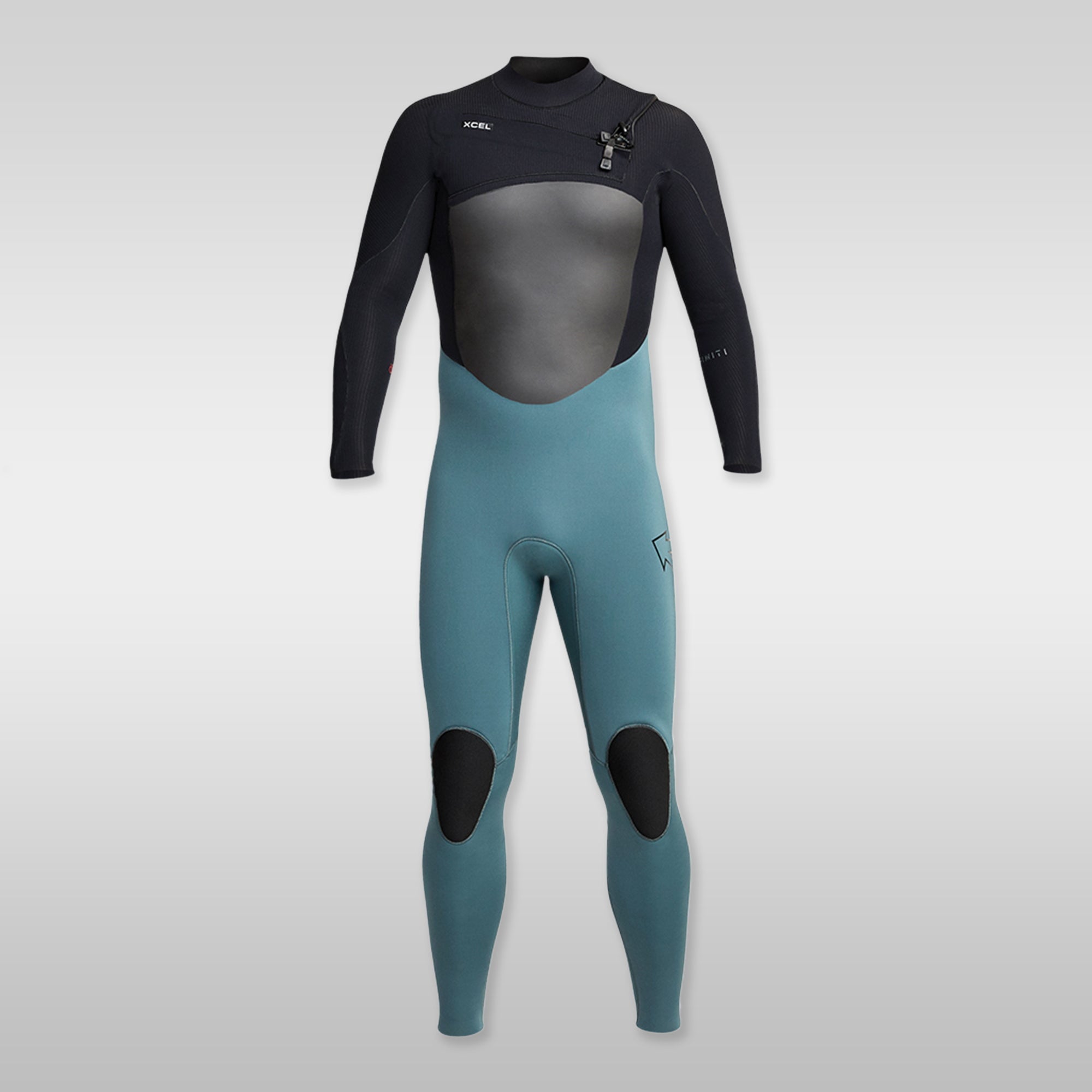 Xcel Axis X Wind X2 5/4 - Tinfoil / Black Neoprenanzug Wetsuit