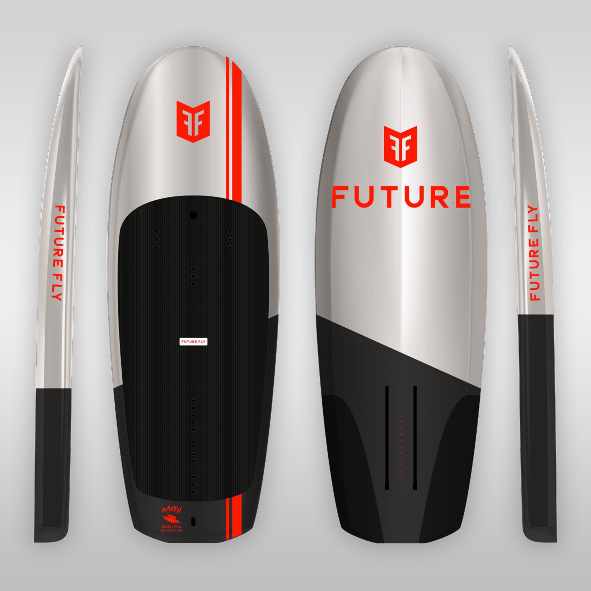 Future Fly wingfoiling board racing redline raven