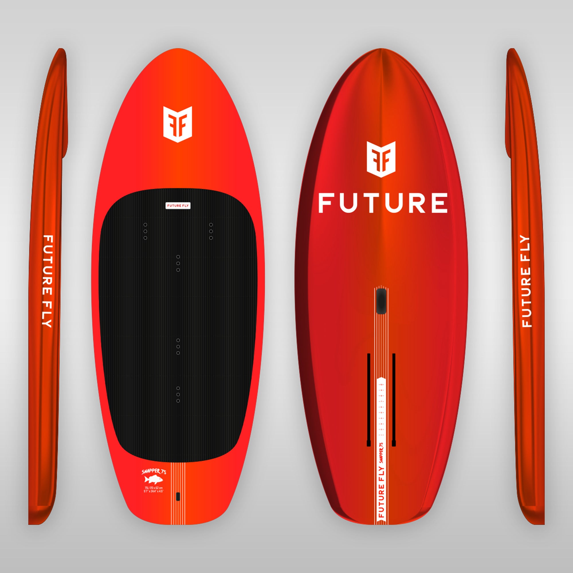 Future Fly wingfoiling board crossover snapper