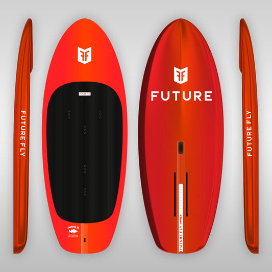 Future Fly wingfoiling board crossover snapper