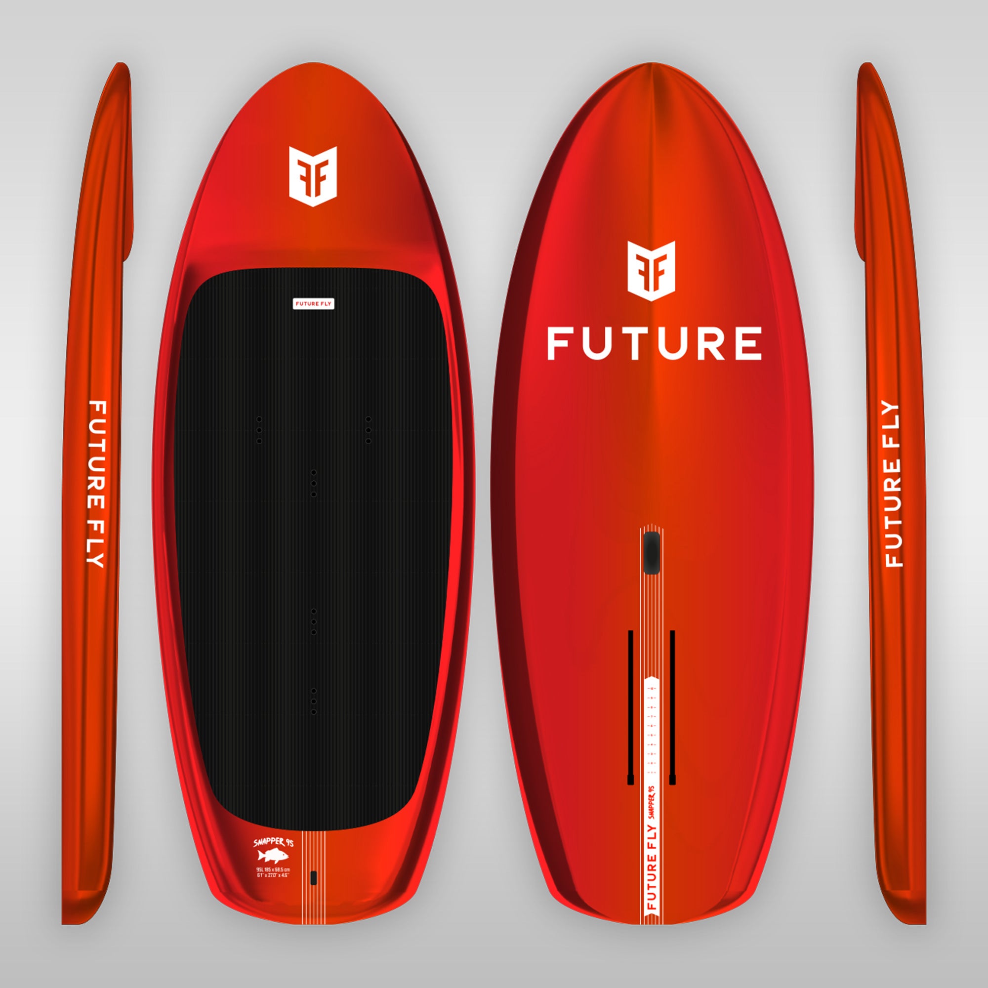 Future Fly wingfoiling board crossover snapper