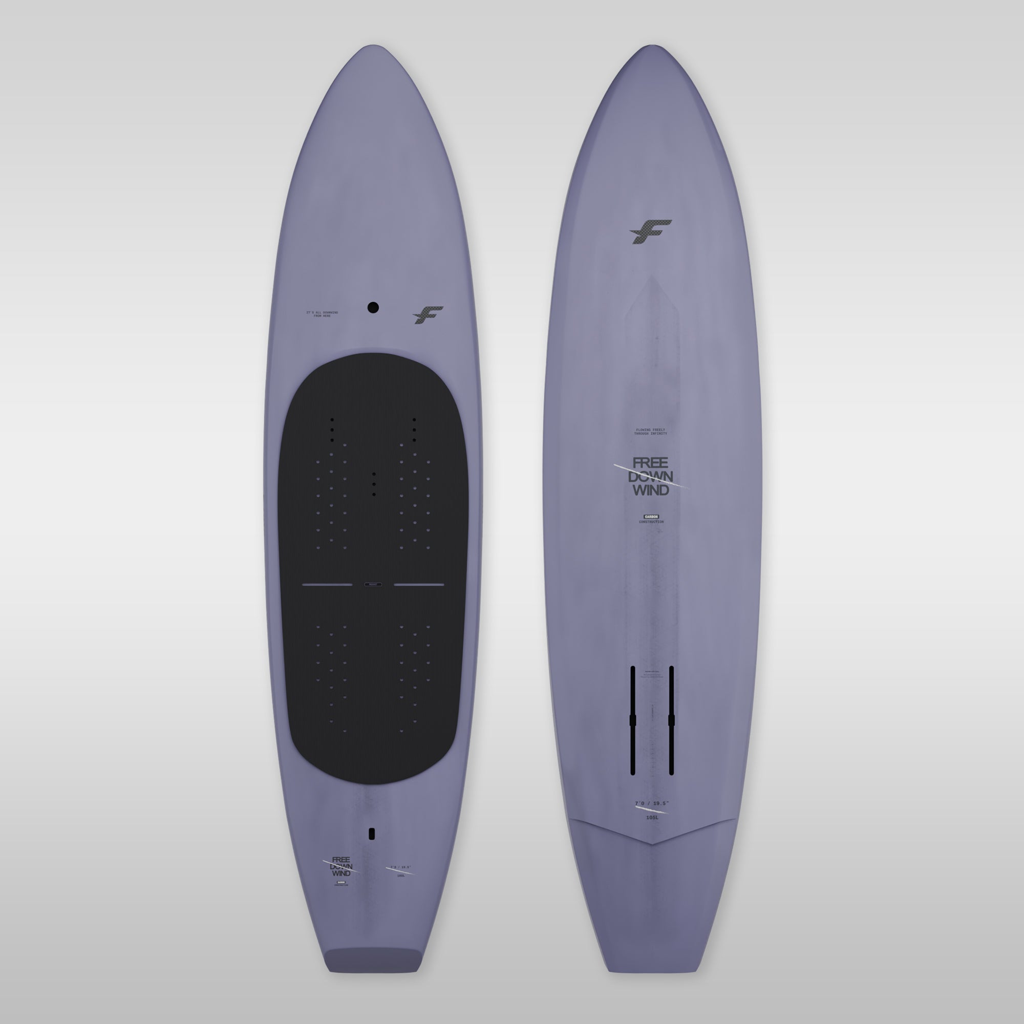 F-One Rocket Free downwind carbon board