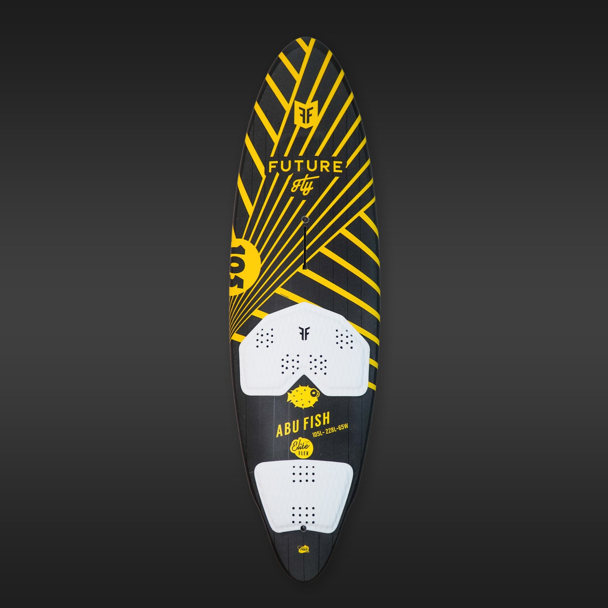 Windsurf shop windsurf corner windsurf shop windsurfing shop windsurfing windsurf board Future Fly Yellow Fish 2023