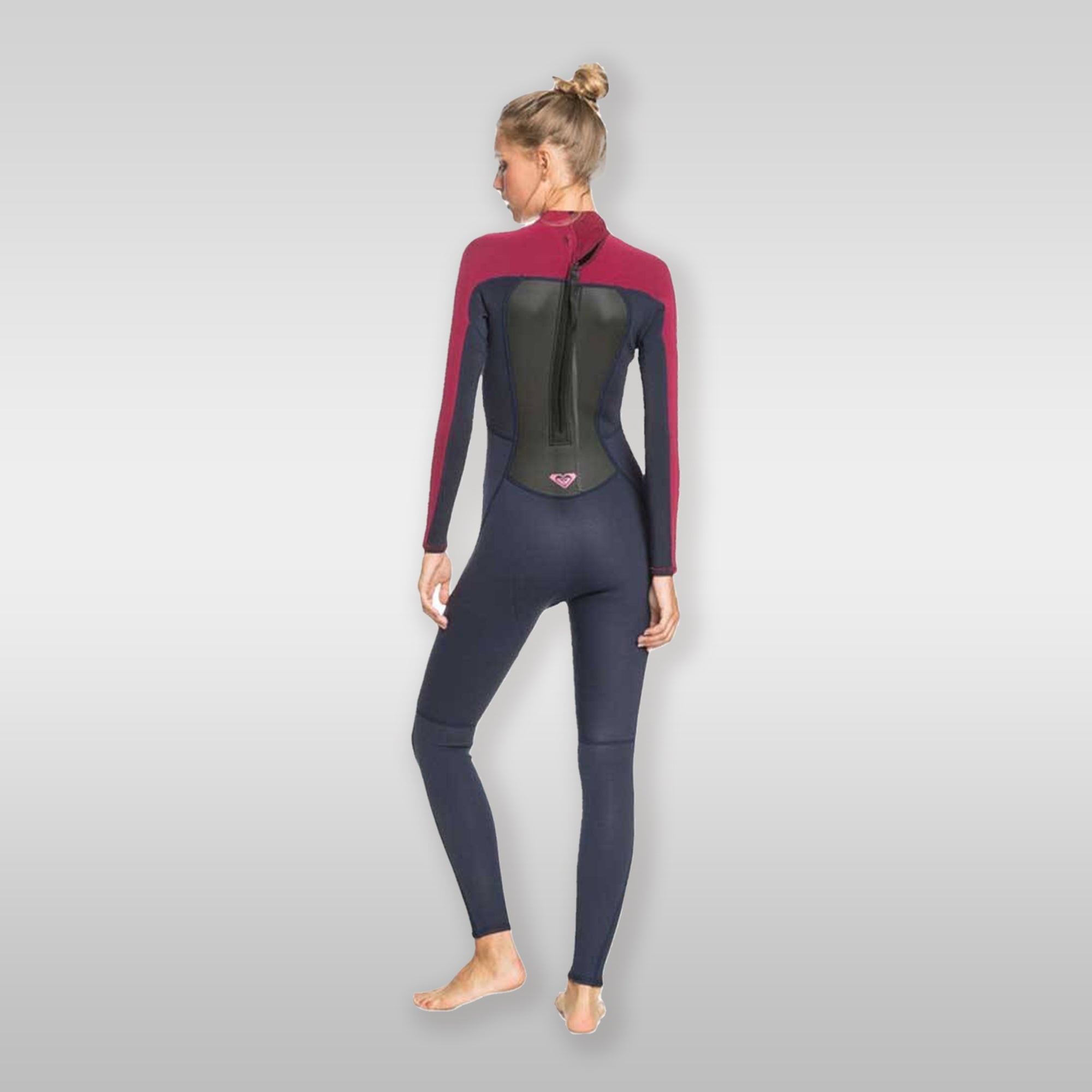 Roxy 4/3 Prologue Back-Zip Red/Blue Wetsuit 4/3 mm Roxy 