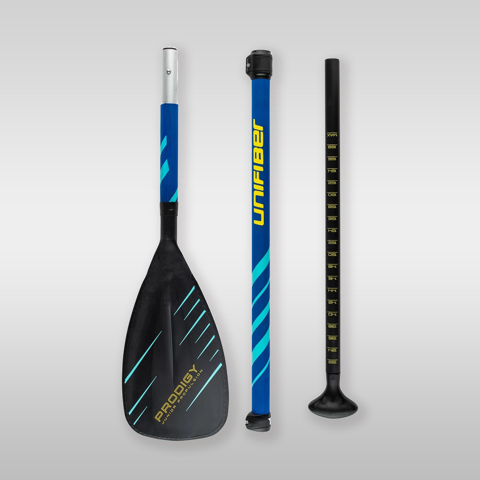 Unifiber Prodigy Aluminium SUP Paddle 3PC (neuwertig) Paddle Unifiber 